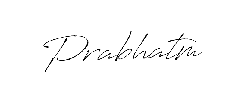 Also You can easily find your signature by using the search form. We will create Prabhatm name handwritten signature images for you free of cost using Antro_Vectra sign style. Prabhatm signature style 6 images and pictures png