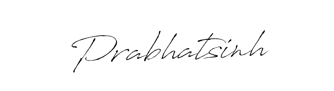 Create a beautiful signature design for name Prabhatsinh. With this signature (Antro_Vectra) fonts, you can make a handwritten signature for free. Prabhatsinh signature style 6 images and pictures png