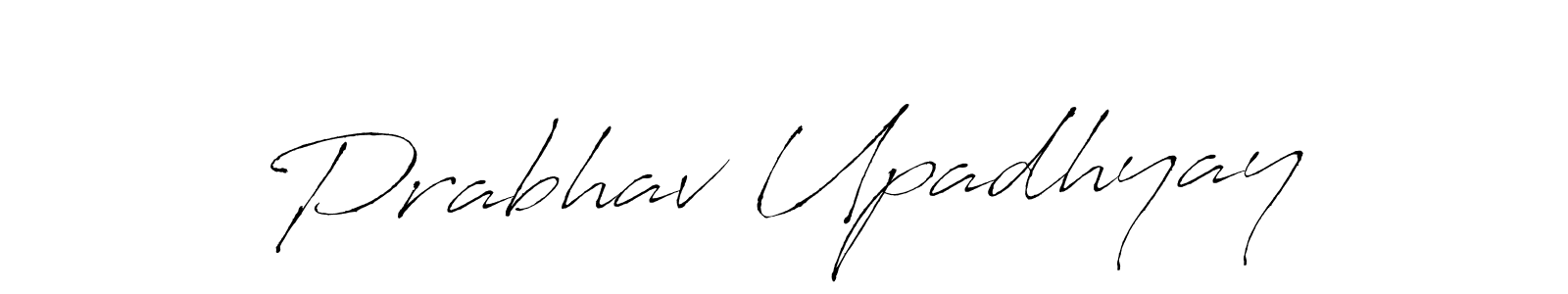 How to make Prabhav Upadhyay signature? Antro_Vectra is a professional autograph style. Create handwritten signature for Prabhav Upadhyay name. Prabhav Upadhyay signature style 6 images and pictures png