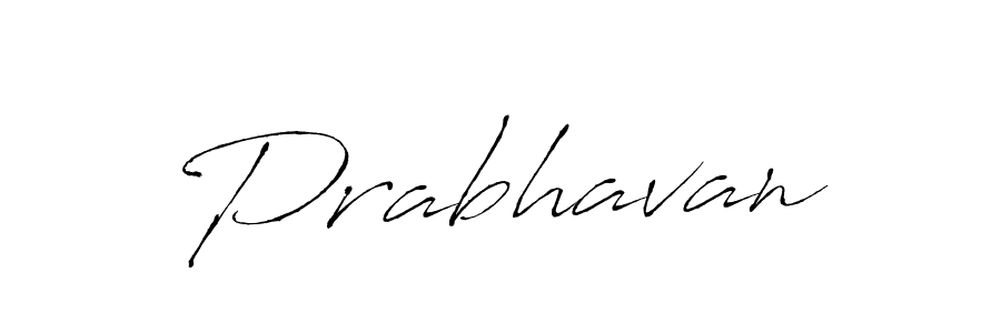 Design your own signature with our free online signature maker. With this signature software, you can create a handwritten (Antro_Vectra) signature for name Prabhavan. Prabhavan signature style 6 images and pictures png