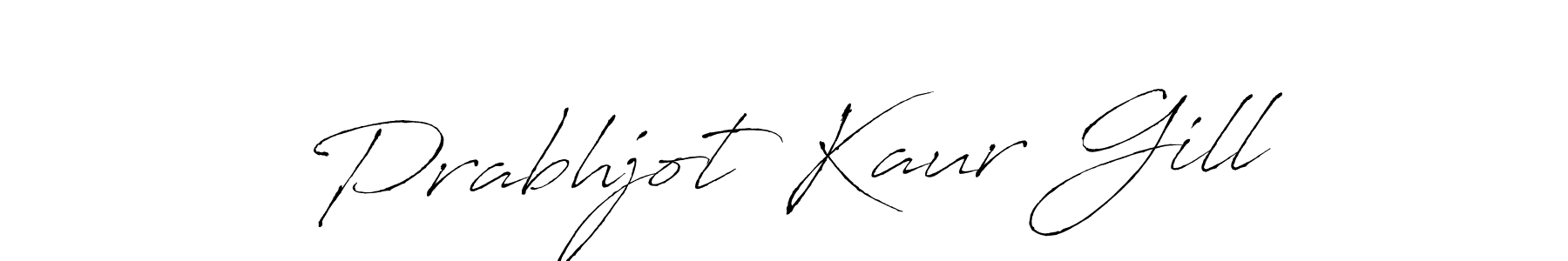 Use a signature maker to create a handwritten signature online. With this signature software, you can design (Antro_Vectra) your own signature for name Prabhjot Kaur Gill. Prabhjot Kaur Gill signature style 6 images and pictures png