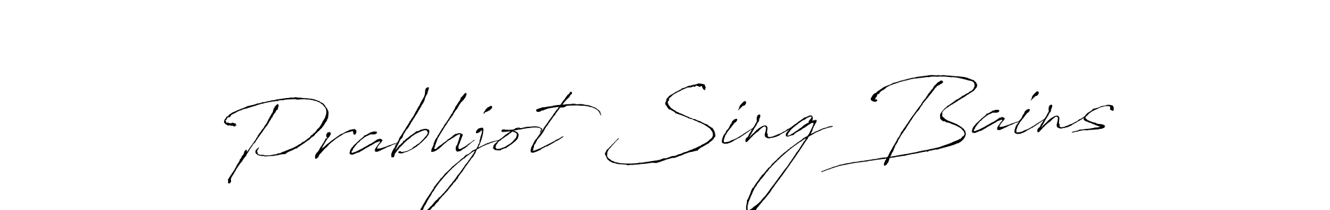 This is the best signature style for the Prabhjot Sing Bains name. Also you like these signature font (Antro_Vectra). Mix name signature. Prabhjot Sing Bains signature style 6 images and pictures png