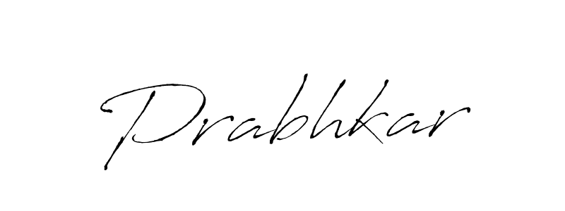 Design your own signature with our free online signature maker. With this signature software, you can create a handwritten (Antro_Vectra) signature for name Prabhkar. Prabhkar signature style 6 images and pictures png