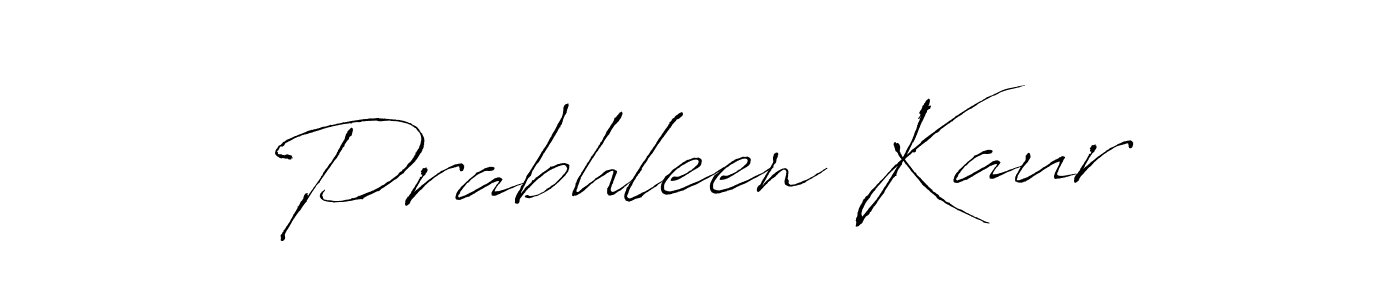 Also we have Prabhleen Kaur name is the best signature style. Create professional handwritten signature collection using Antro_Vectra autograph style. Prabhleen Kaur signature style 6 images and pictures png