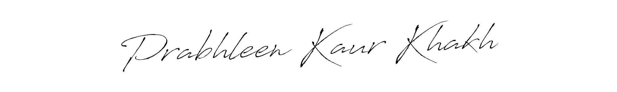 Design your own signature with our free online signature maker. With this signature software, you can create a handwritten (Antro_Vectra) signature for name Prabhleen Kaur Khakh. Prabhleen Kaur Khakh signature style 6 images and pictures png