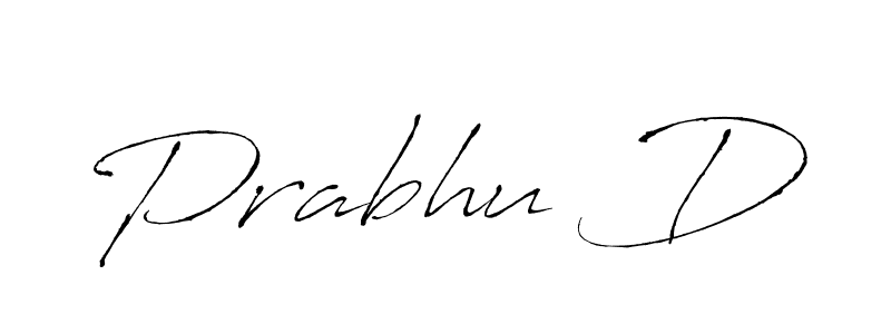 if you are searching for the best signature style for your name Prabhu D. so please give up your signature search. here we have designed multiple signature styles  using Antro_Vectra. Prabhu D signature style 6 images and pictures png