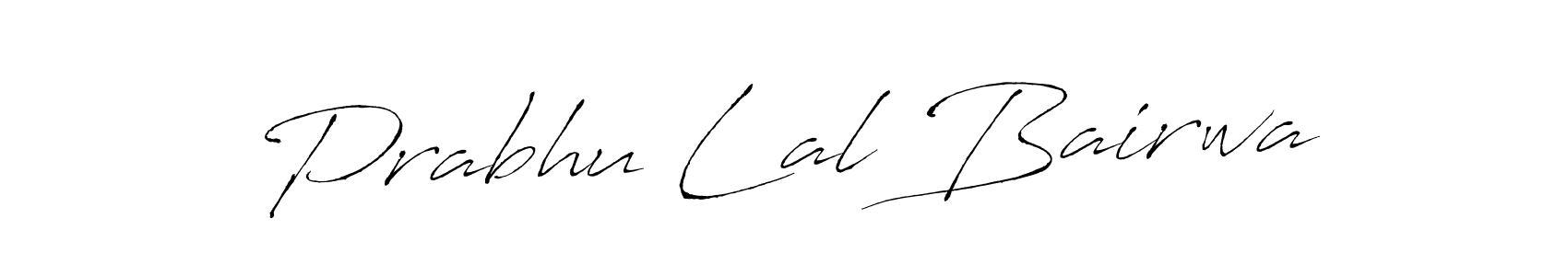 How to make Prabhu Lal Bairwa signature? Antro_Vectra is a professional autograph style. Create handwritten signature for Prabhu Lal Bairwa name. Prabhu Lal Bairwa signature style 6 images and pictures png
