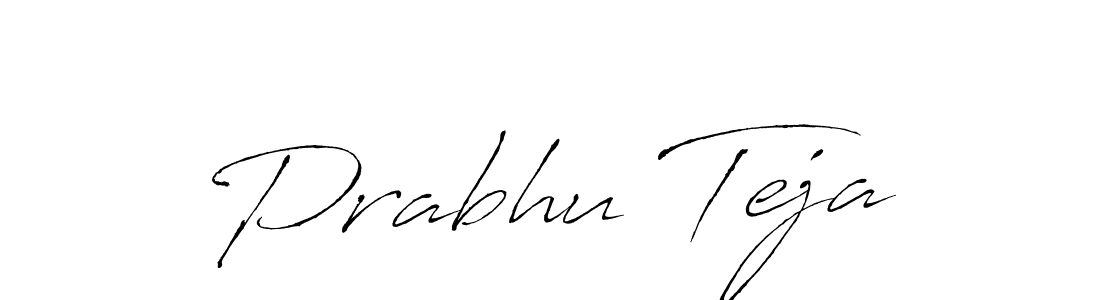It looks lik you need a new signature style for name Prabhu Teja. Design unique handwritten (Antro_Vectra) signature with our free signature maker in just a few clicks. Prabhu Teja signature style 6 images and pictures png
