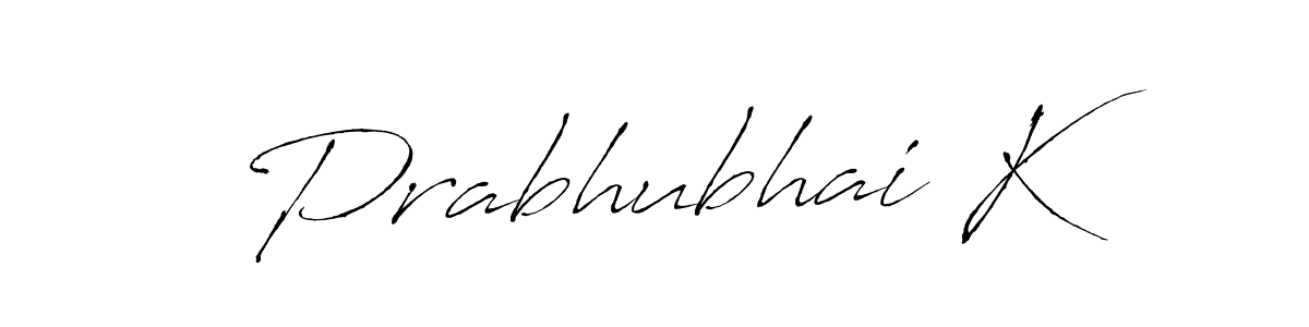 Here are the top 10 professional signature styles for the name Prabhubhai K. These are the best autograph styles you can use for your name. Prabhubhai K signature style 6 images and pictures png