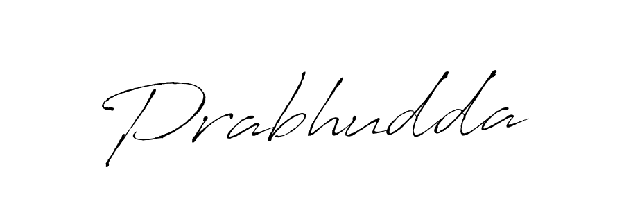 Create a beautiful signature design for name Prabhudda. With this signature (Antro_Vectra) fonts, you can make a handwritten signature for free. Prabhudda signature style 6 images and pictures png
