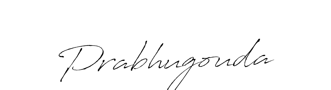 Create a beautiful signature design for name Prabhugouda. With this signature (Antro_Vectra) fonts, you can make a handwritten signature for free. Prabhugouda signature style 6 images and pictures png