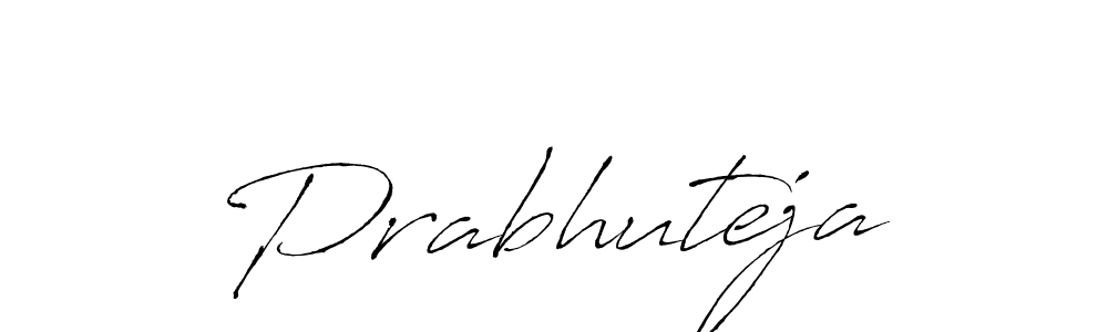 How to make Prabhuteja signature? Antro_Vectra is a professional autograph style. Create handwritten signature for Prabhuteja name. Prabhuteja signature style 6 images and pictures png