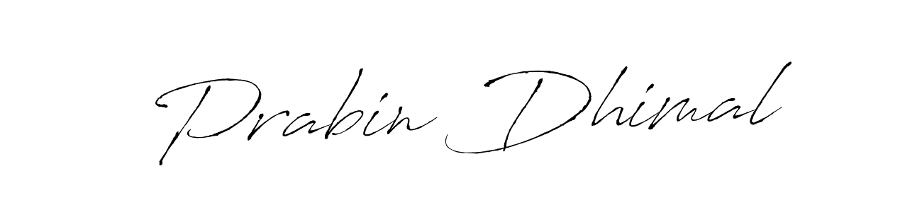Antro_Vectra is a professional signature style that is perfect for those who want to add a touch of class to their signature. It is also a great choice for those who want to make their signature more unique. Get Prabin Dhimal name to fancy signature for free. Prabin Dhimal signature style 6 images and pictures png
