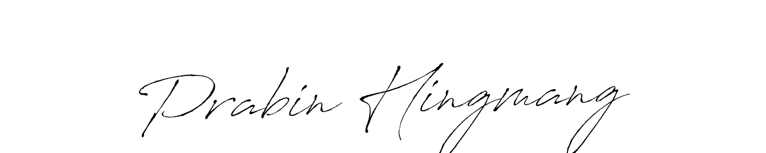 This is the best signature style for the Prabin Hingmang name. Also you like these signature font (Antro_Vectra). Mix name signature. Prabin Hingmang signature style 6 images and pictures png