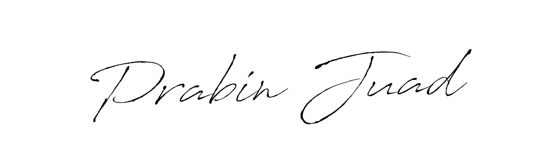 Also we have Prabin Juad name is the best signature style. Create professional handwritten signature collection using Antro_Vectra autograph style. Prabin Juad signature style 6 images and pictures png