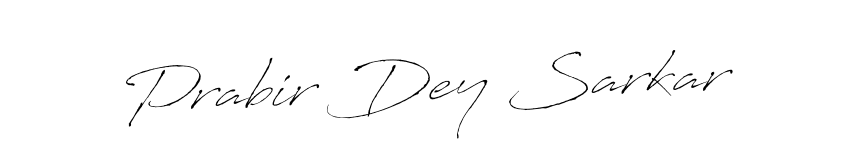 Design your own signature with our free online signature maker. With this signature software, you can create a handwritten (Antro_Vectra) signature for name Prabir Dey Sarkar. Prabir Dey Sarkar signature style 6 images and pictures png