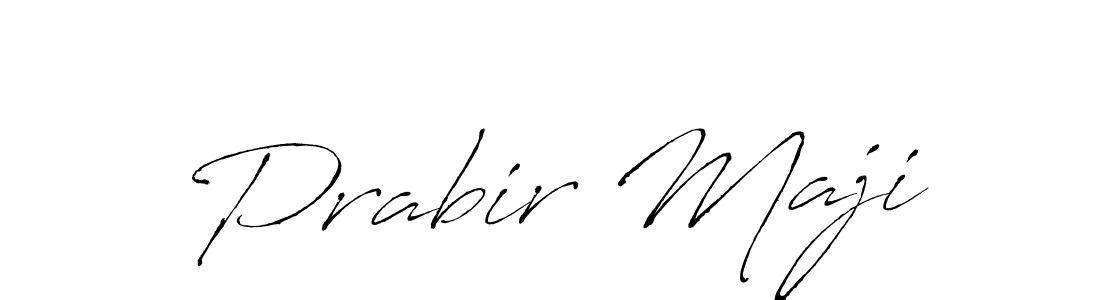 How to make Prabir Maji signature? Antro_Vectra is a professional autograph style. Create handwritten signature for Prabir Maji name. Prabir Maji signature style 6 images and pictures png