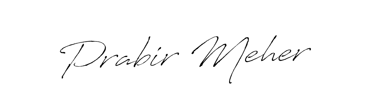 You should practise on your own different ways (Antro_Vectra) to write your name (Prabir Meher) in signature. don't let someone else do it for you. Prabir Meher signature style 6 images and pictures png