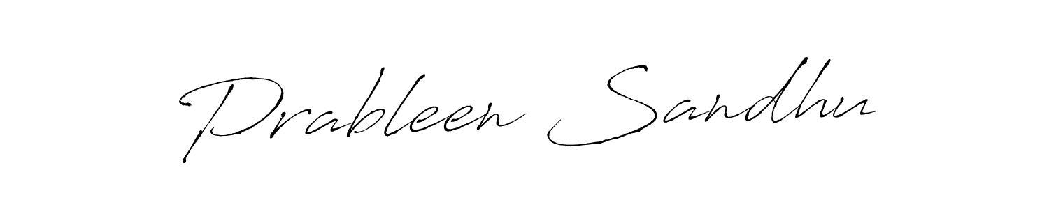 It looks lik you need a new signature style for name Prableen Sandhu. Design unique handwritten (Antro_Vectra) signature with our free signature maker in just a few clicks. Prableen Sandhu signature style 6 images and pictures png