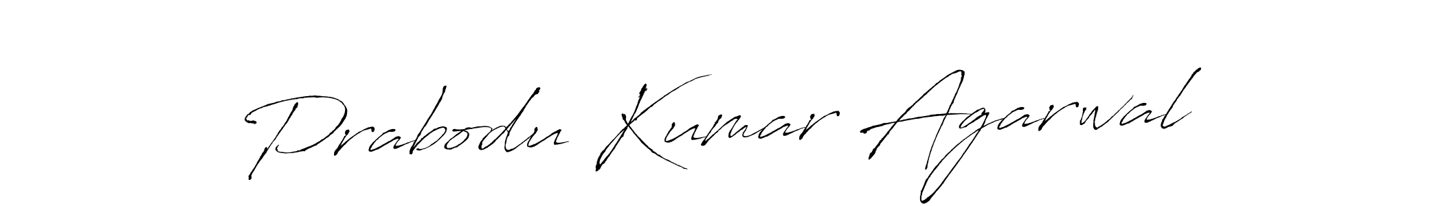You should practise on your own different ways (Antro_Vectra) to write your name (Prabodu Kumar Agarwal) in signature. don't let someone else do it for you. Prabodu Kumar Agarwal signature style 6 images and pictures png