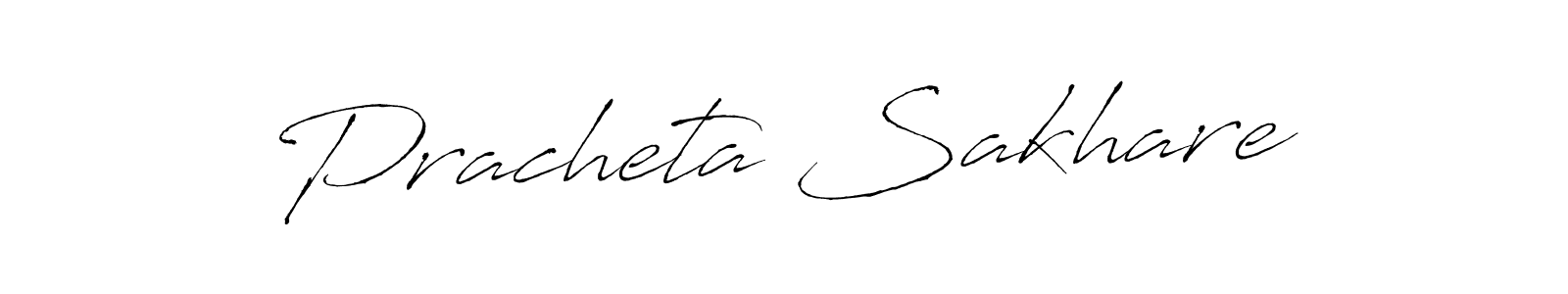 Design your own signature with our free online signature maker. With this signature software, you can create a handwritten (Antro_Vectra) signature for name Pracheta Sakhare. Pracheta Sakhare signature style 6 images and pictures png