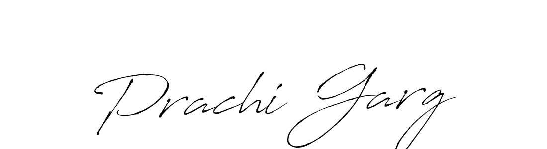 Prachi Garg stylish signature style. Best Handwritten Sign (Antro_Vectra) for my name. Handwritten Signature Collection Ideas for my name Prachi Garg. Prachi Garg signature style 6 images and pictures png