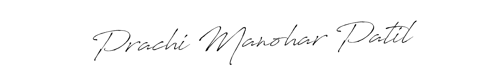It looks lik you need a new signature style for name Prachi Manohar Patil. Design unique handwritten (Antro_Vectra) signature with our free signature maker in just a few clicks. Prachi Manohar Patil signature style 6 images and pictures png