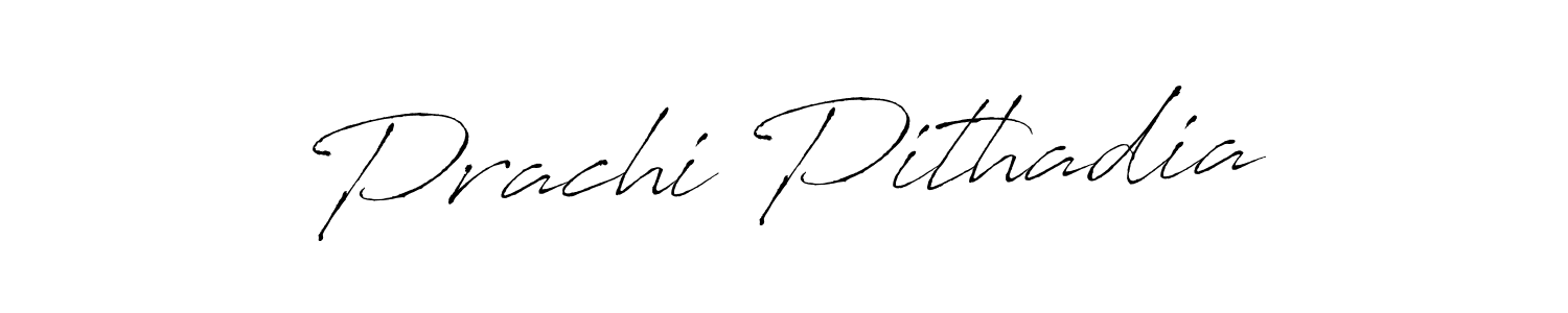 How to make Prachi Pithadia signature? Antro_Vectra is a professional autograph style. Create handwritten signature for Prachi Pithadia name. Prachi Pithadia signature style 6 images and pictures png