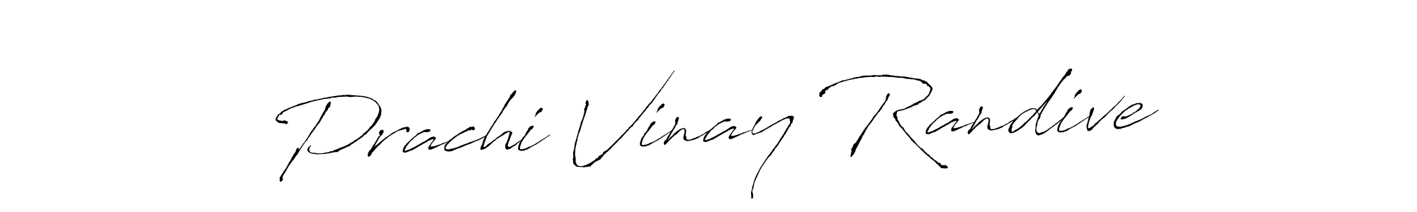 Also we have Prachi Vinay Randive name is the best signature style. Create professional handwritten signature collection using Antro_Vectra autograph style. Prachi Vinay Randive signature style 6 images and pictures png