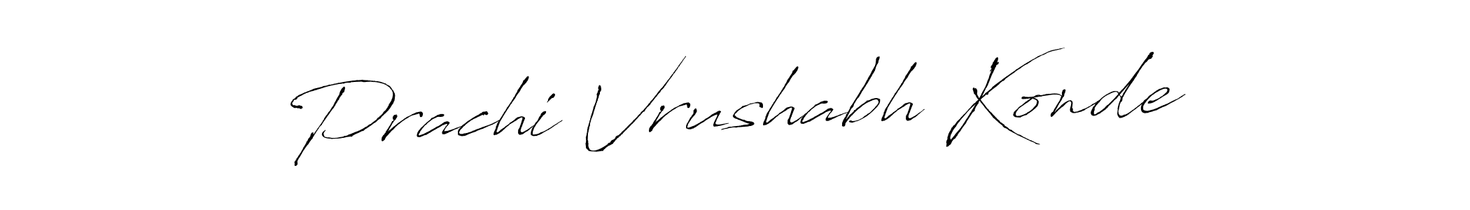 How to Draw Prachi Vrushabh Konde signature style? Antro_Vectra is a latest design signature styles for name Prachi Vrushabh Konde. Prachi Vrushabh Konde signature style 6 images and pictures png