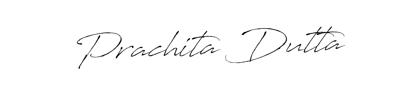 Make a beautiful signature design for name Prachita Dutta. With this signature (Antro_Vectra) style, you can create a handwritten signature for free. Prachita Dutta signature style 6 images and pictures png
