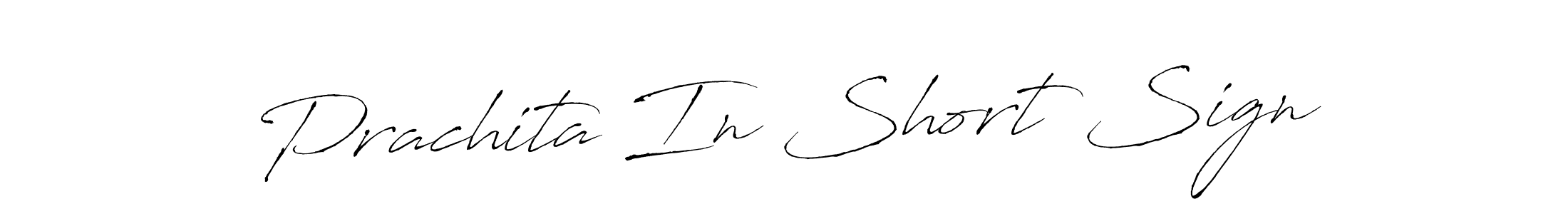 See photos of Prachita In Short Sign official signature by Spectra . Check more albums & portfolios. Read reviews & check more about Antro_Vectra font. Prachita In Short Sign signature style 6 images and pictures png