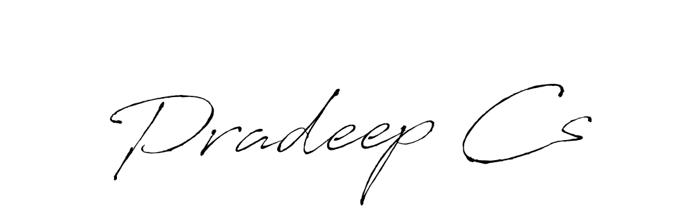 It looks lik you need a new signature style for name Pradeep Cs. Design unique handwritten (Antro_Vectra) signature with our free signature maker in just a few clicks. Pradeep Cs signature style 6 images and pictures png