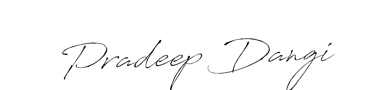 Similarly Antro_Vectra is the best handwritten signature design. Signature creator online .You can use it as an online autograph creator for name Pradeep Dangi. Pradeep Dangi signature style 6 images and pictures png
