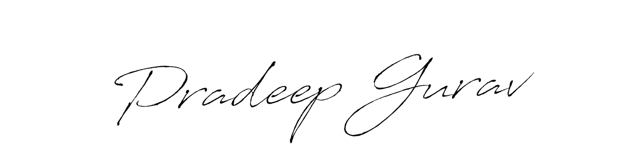 You can use this online signature creator to create a handwritten signature for the name Pradeep Gurav. This is the best online autograph maker. Pradeep Gurav signature style 6 images and pictures png