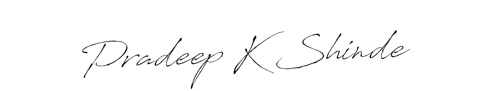 if you are searching for the best signature style for your name Pradeep K Shinde. so please give up your signature search. here we have designed multiple signature styles  using Antro_Vectra. Pradeep K Shinde signature style 6 images and pictures png