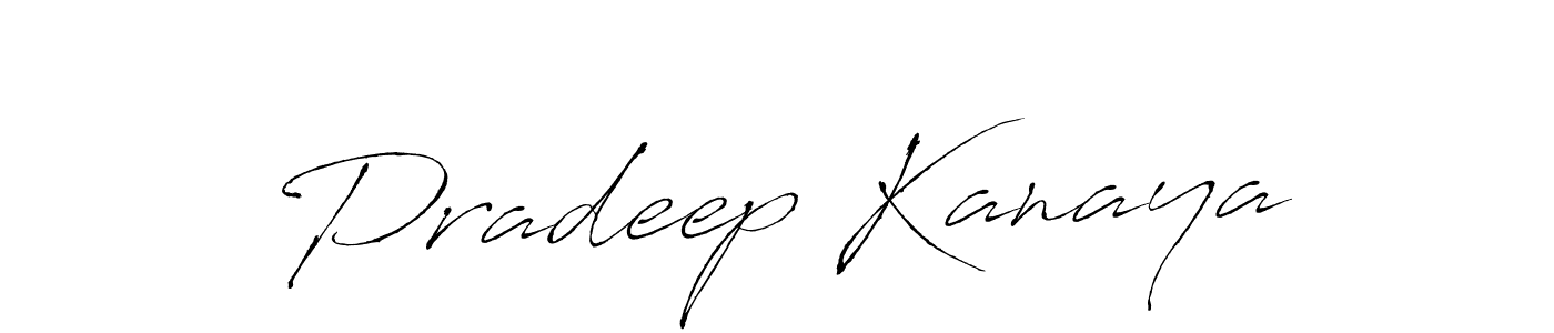 Use a signature maker to create a handwritten signature online. With this signature software, you can design (Antro_Vectra) your own signature for name Pradeep Kanaya. Pradeep Kanaya signature style 6 images and pictures png