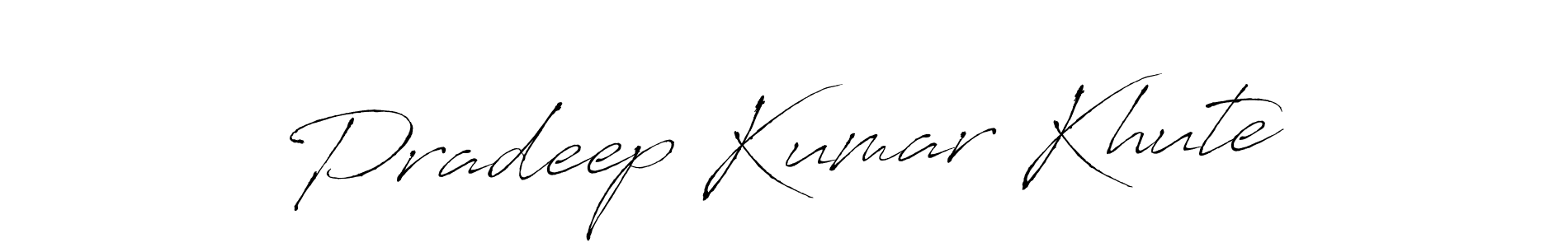 You can use this online signature creator to create a handwritten signature for the name Pradeep Kumar Khute. This is the best online autograph maker. Pradeep Kumar Khute signature style 6 images and pictures png