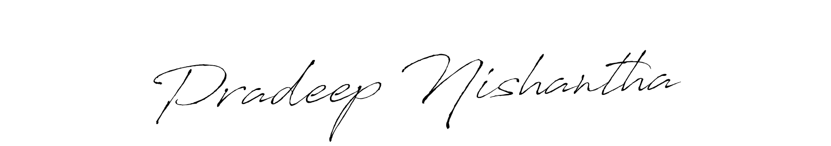 Make a short Pradeep Nishantha signature style. Manage your documents anywhere anytime using Antro_Vectra. Create and add eSignatures, submit forms, share and send files easily. Pradeep Nishantha signature style 6 images and pictures png