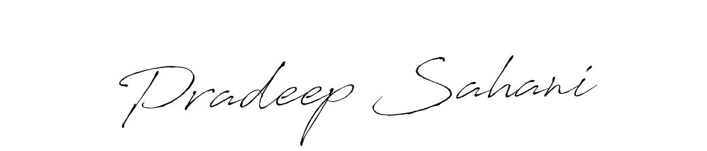 You should practise on your own different ways (Antro_Vectra) to write your name (Pradeep Sahani) in signature. don't let someone else do it for you. Pradeep Sahani signature style 6 images and pictures png