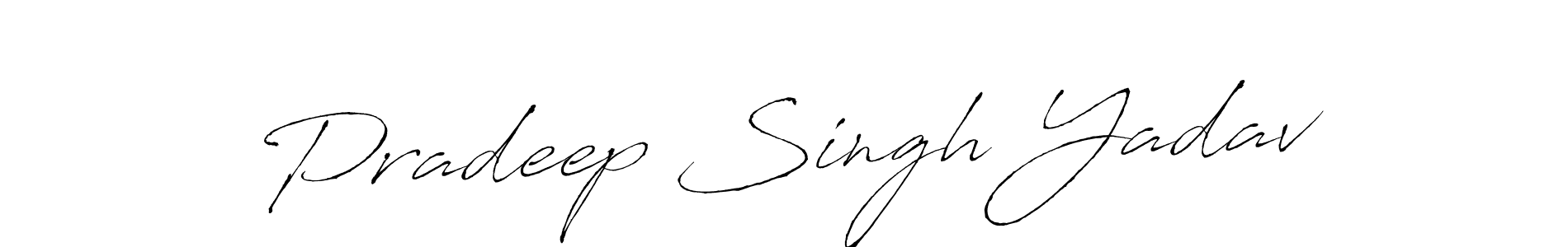 Also You can easily find your signature by using the search form. We will create Pradeep Singh Yadav name handwritten signature images for you free of cost using Antro_Vectra sign style. Pradeep Singh Yadav signature style 6 images and pictures png