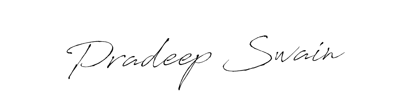 The best way (Antro_Vectra) to make a short signature is to pick only two or three words in your name. The name Pradeep Swain include a total of six letters. For converting this name. Pradeep Swain signature style 6 images and pictures png
