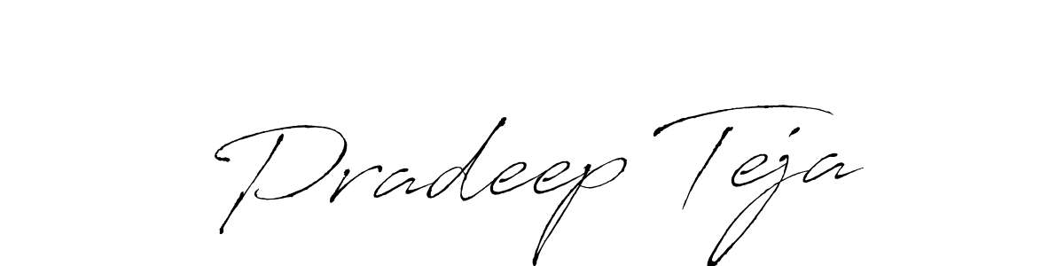 This is the best signature style for the Pradeep Teja name. Also you like these signature font (Antro_Vectra). Mix name signature. Pradeep Teja signature style 6 images and pictures png