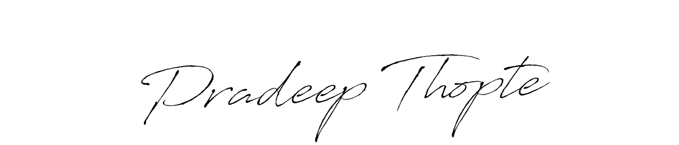 The best way (Antro_Vectra) to make a short signature is to pick only two or three words in your name. The name Pradeep Thopte include a total of six letters. For converting this name. Pradeep Thopte signature style 6 images and pictures png