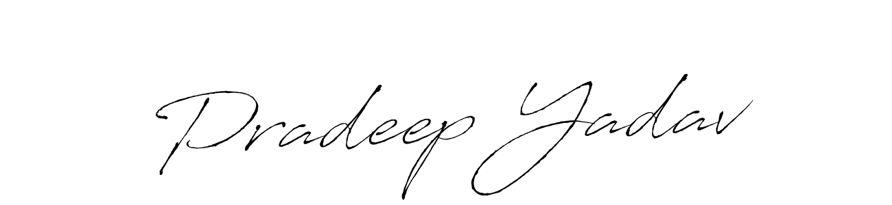 Similarly Antro_Vectra is the best handwritten signature design. Signature creator online .You can use it as an online autograph creator for name Pradeep Yadav. Pradeep Yadav signature style 6 images and pictures png