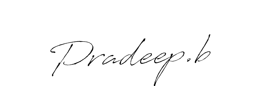 Also You can easily find your signature by using the search form. We will create Pradeep.b name handwritten signature images for you free of cost using Antro_Vectra sign style. Pradeep.b signature style 6 images and pictures png