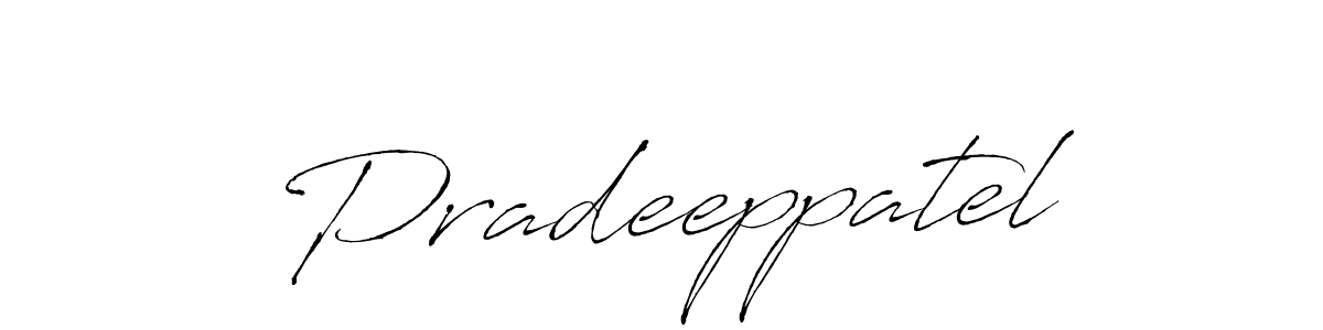 How to make Pradeeppatel signature? Antro_Vectra is a professional autograph style. Create handwritten signature for Pradeeppatel name. Pradeeppatel signature style 6 images and pictures png