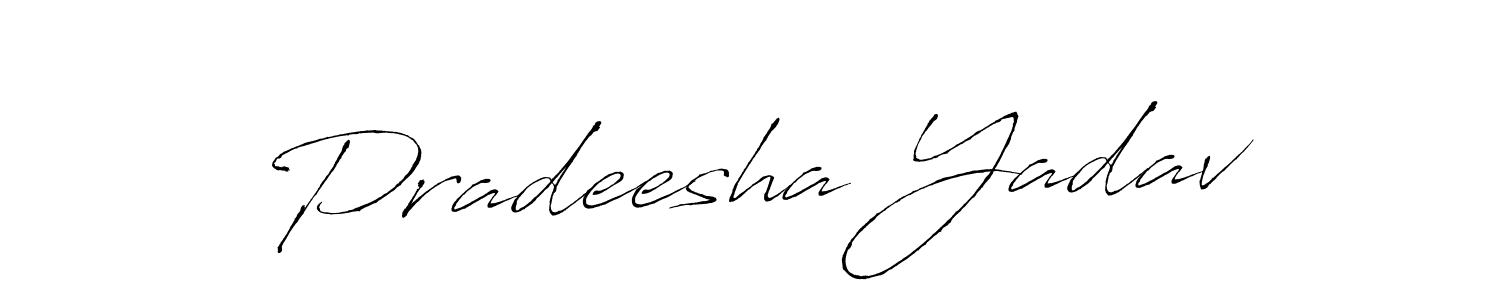 This is the best signature style for the Pradeesha Yadav name. Also you like these signature font (Antro_Vectra). Mix name signature. Pradeesha Yadav signature style 6 images and pictures png