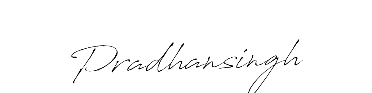 Pradhansingh stylish signature style. Best Handwritten Sign (Antro_Vectra) for my name. Handwritten Signature Collection Ideas for my name Pradhansingh. Pradhansingh signature style 6 images and pictures png