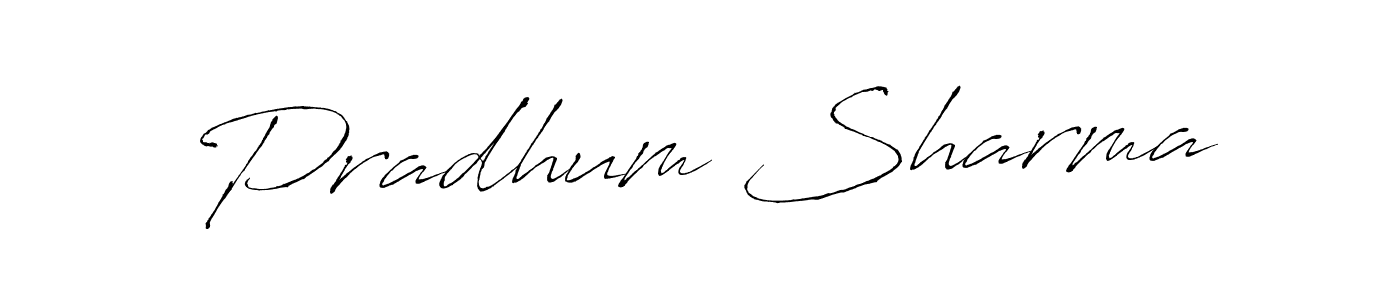 if you are searching for the best signature style for your name Pradhum Sharma. so please give up your signature search. here we have designed multiple signature styles  using Antro_Vectra. Pradhum Sharma signature style 6 images and pictures png